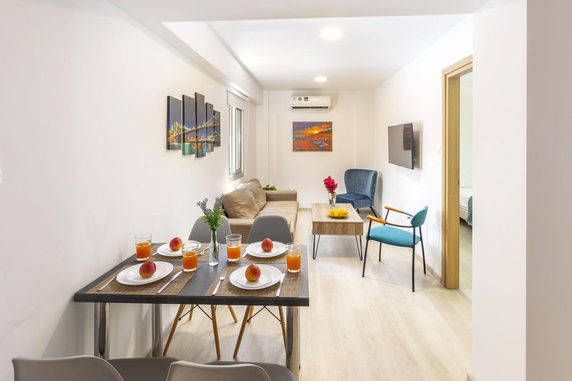 C-Premium Apts 100M From Beach And City Centre Larnaca Exteriér fotografie