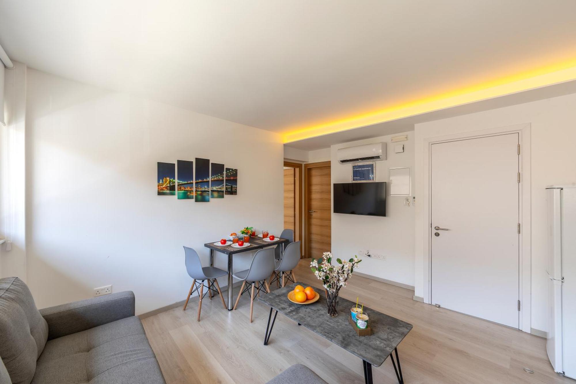 C-Premium Apts 100M From Beach And City Centre Larnaca Exteriér fotografie