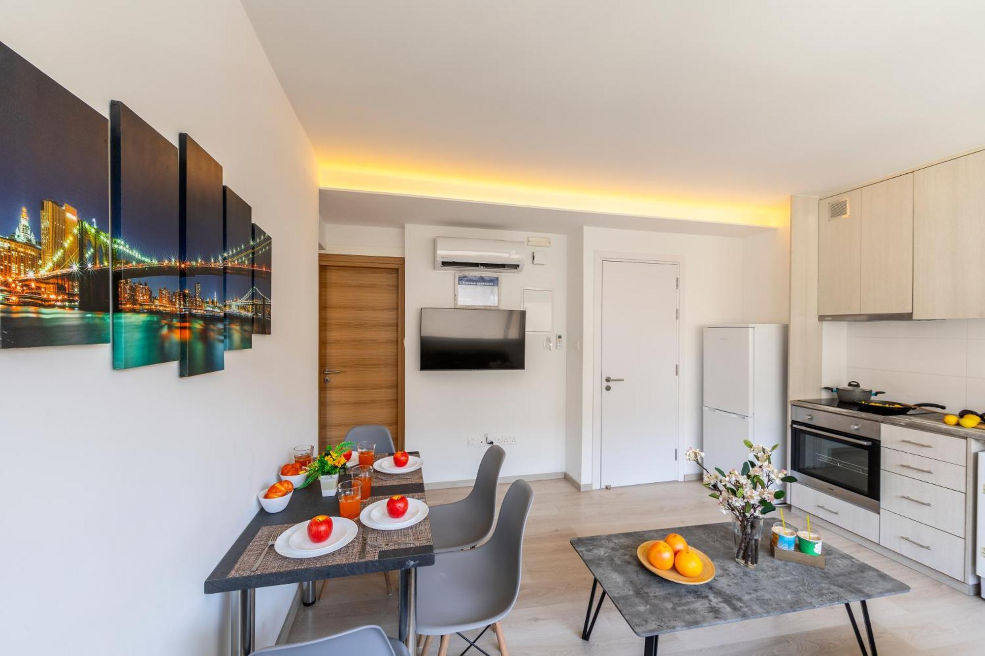 C-Premium Apts 100M From Beach And City Centre Larnaca Exteriér fotografie